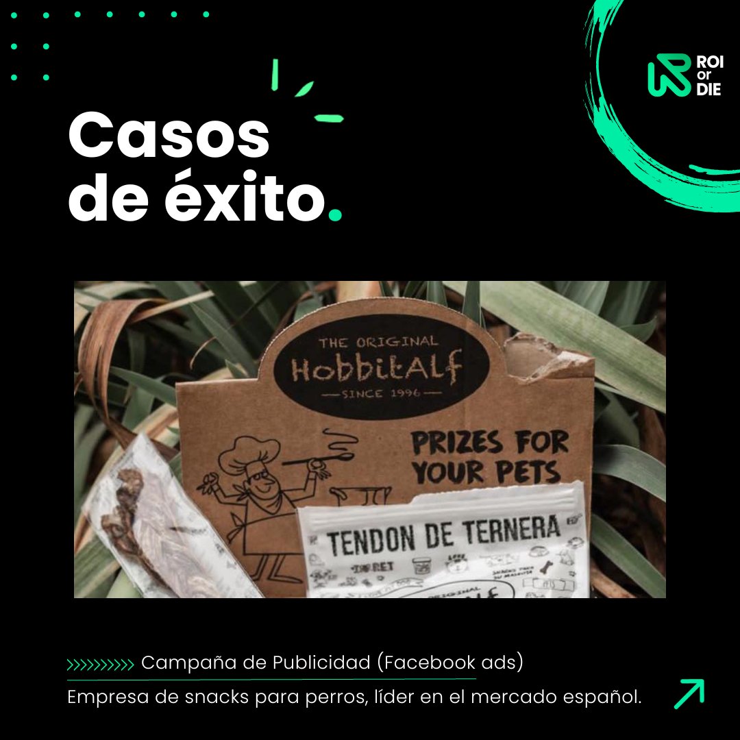 roiordie_es's tweet photo. ⏳ Hace cosa de 3 meses, HobbitAlf decidió confiar en nosotros para realizar campañas de publicidad en redes sociales, y como veis los resultados hablan por si solos. 

👀 Es por ello que en la publicidad el mayor riesgo es el de no decidir invertir en publicidad.

#marketing https://t.co/ZlUSAyejQM