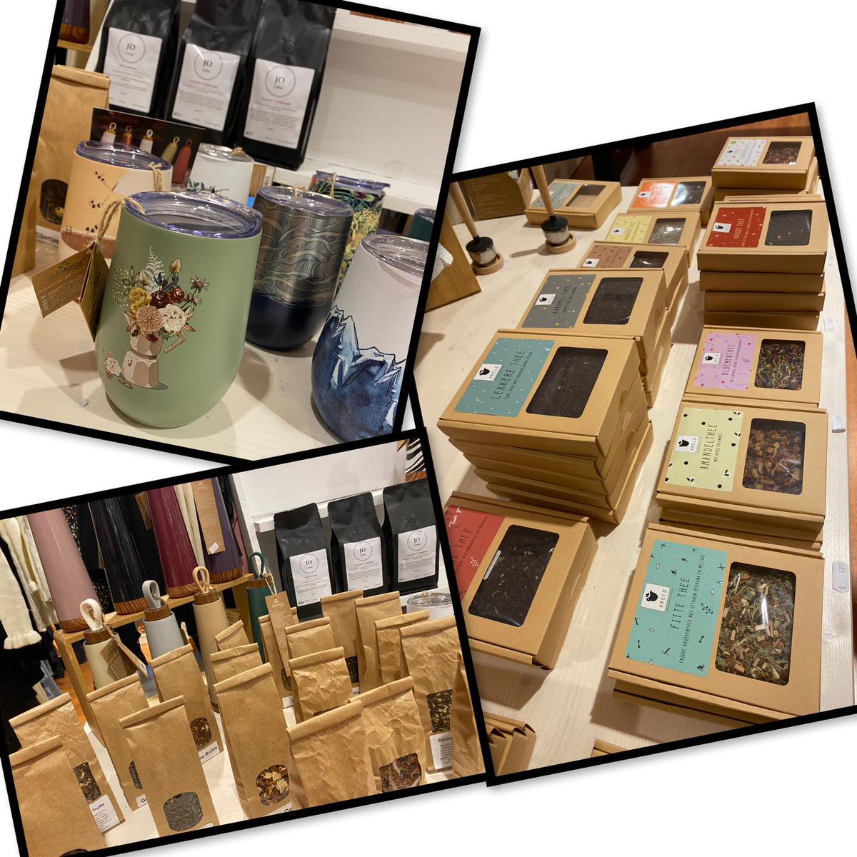 ToffeWinkeltjes's tweet photo. Koffiebonen, thee, thermosflessen voor warme èn koude dranken 🤩
#koffie #koffiebonen #thee #lossethee #thermosflessen #shopinshop #conceptstore #nunspeet #tof #toffewinkeltjes https://t.co/rsnxCtIWqh