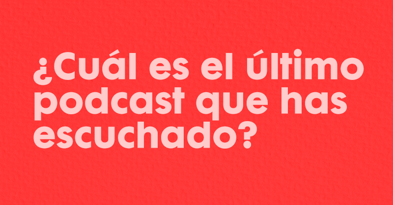 ivoox's tweet photo. ¿Y tú? ¿Cuál es el último podcast que has escuchado? 👀

¡Menciónalo! 👇🏽 https://t.co/4Pg5nnq6mZ