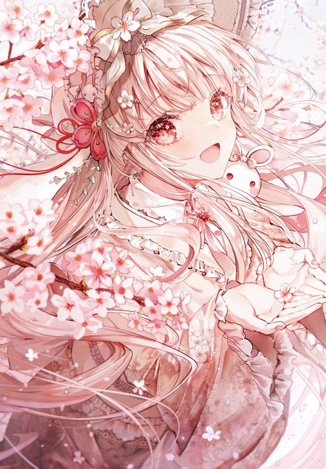 「blurry petals」 illustration images(Popular)