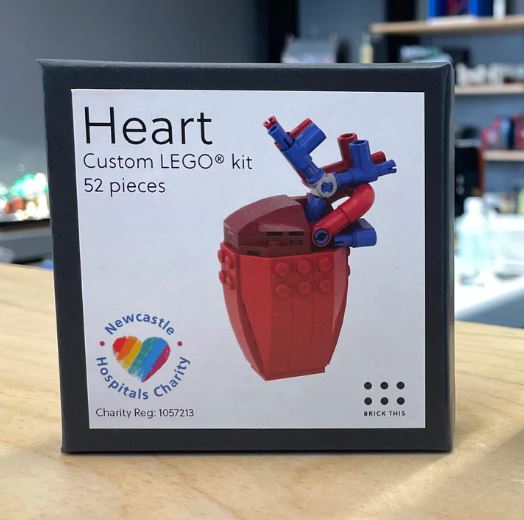 Newcastle_NHS's tweet photo. If you missed out on getting one of our LEGO hearts during our event with @EldonSqNCL and @brickthis, we have good news! 👀 Brick This now has them available to buy, with £5 from every sale supporting our work ❤️
.
https://t.co/6F90AoRRuB https://t.co/283S5PhfJa