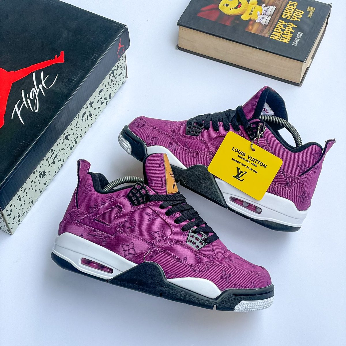 Air Jordan 4 Retro X Louis Vuitton  Size 37 to 47 at 4500 in