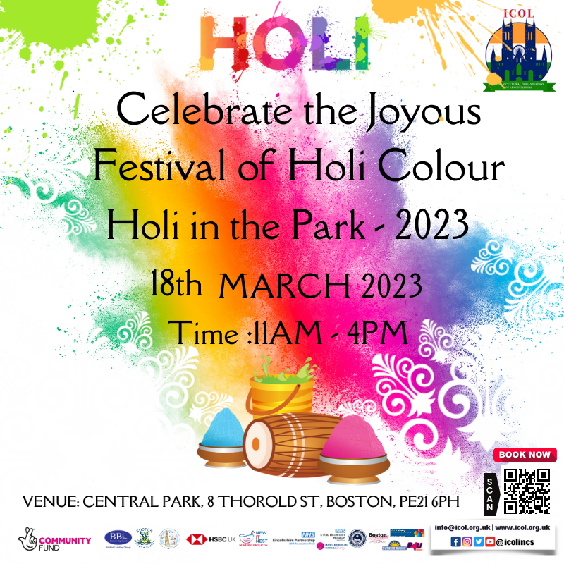 Icol022's tweet photo. Celebrate the Joyous Festival of Holi Colour
🎉🌈🎨🍲🥳
Book your Free Tickets: https://t.co/wY8dGMg5n1
For More Information: https://t.co/5H6JOZPZq3 | info@icol.org.uk
#HoliFestival #Celebration #Joyful #Colors #Food #Fun #India #Culture #HoliInThePark2023 #ICOL #CommunityEvents https://t.co/I4kqcfJPoQ