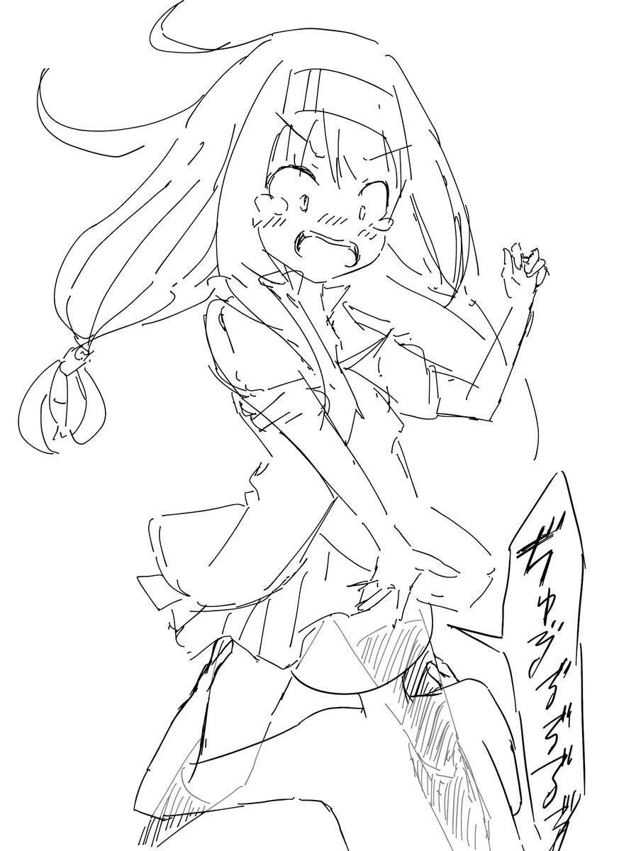 ユキアさん、健全垢なんでラフの段階ですっぽんぽんを描く事はありますけど、完成した絵ですっぽんぽんてのは無いんです。

無いんです。 
