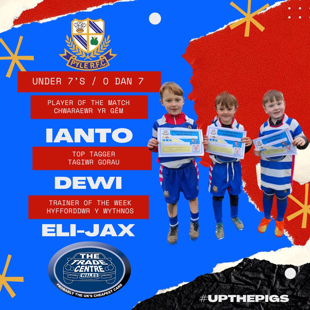 pylepiglets's tweet photo. Here we have this weekends award winners, well done to all our super players and everyone involved 🐷🏉🔵⚪️ https://t.co/wv3WNfEPln