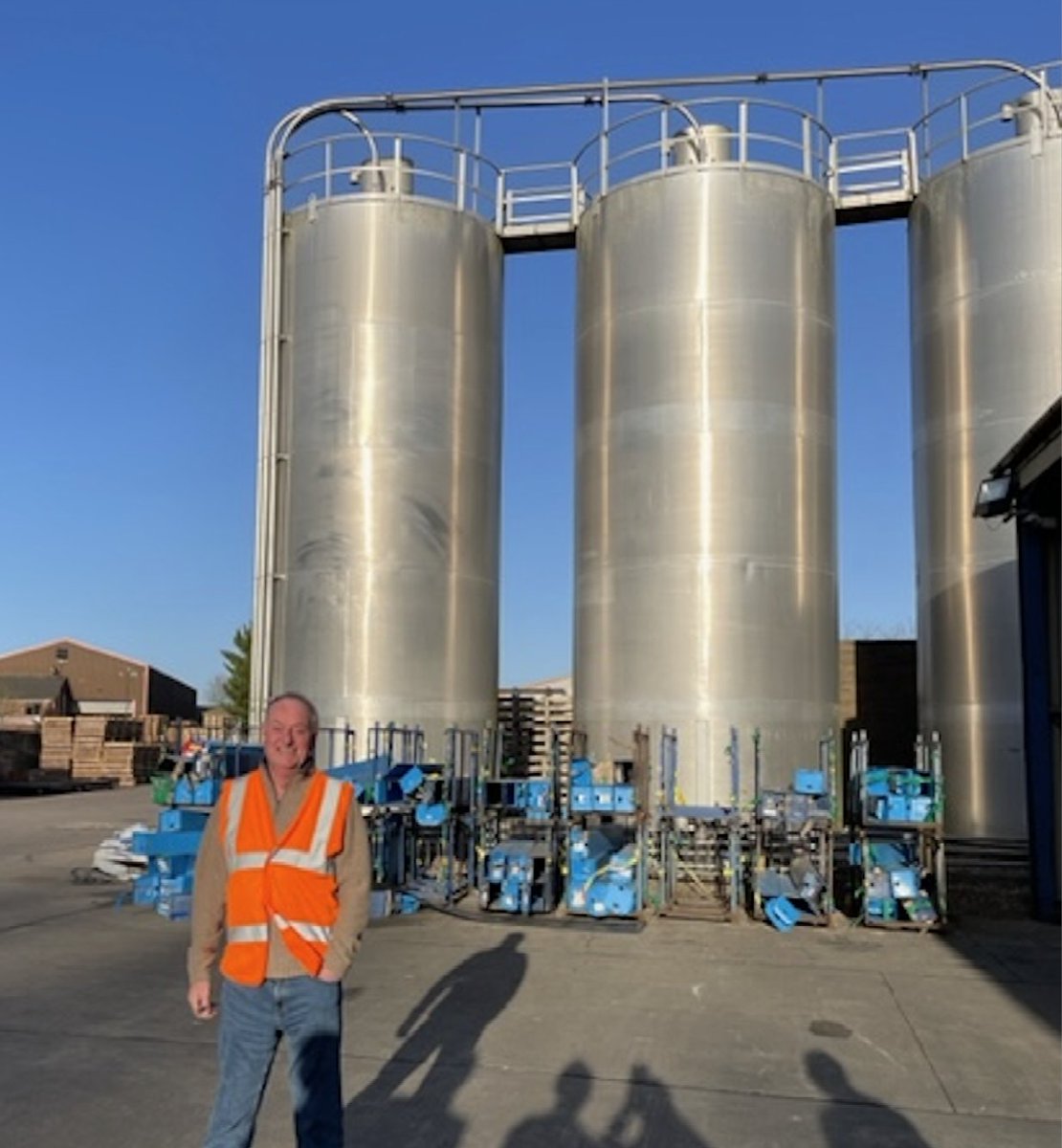 Exploring a potential solar installation site in Ashbourne. Incredible tour of your facilities <a href="/NenplasUK/">Nenplas</a> . Hoping to partner for a #ZeroCarbonFuture ! #RenewableEnergy #CommunityEnergy