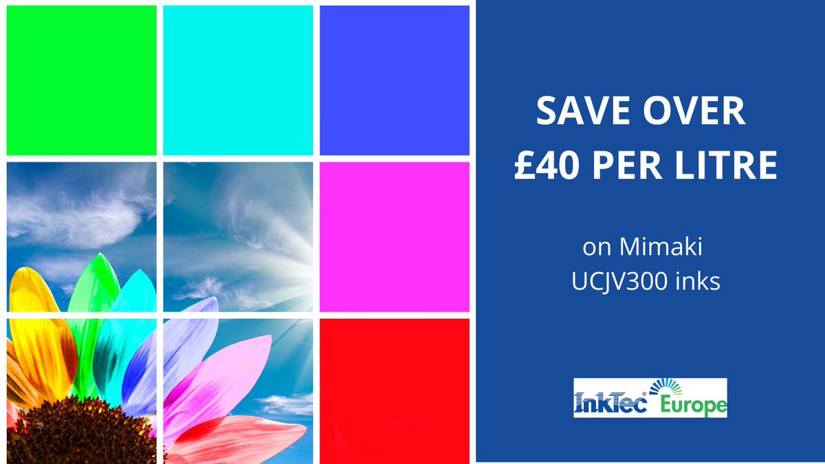 InkTecEurope1's tweet image. 🤔Got an Epson printer? Or a Mimaki?

🔎Find out about our perfectly compatible LED UV inks range - perfect for Epson Printers.

Find out more&amp;gt;&amp;gt; bit.ly/3h4EuMc

#LEDUVinks #LEDUV #LargeFormatInks #EpsonPrinters #UVinks #Epson #RolltoRoll