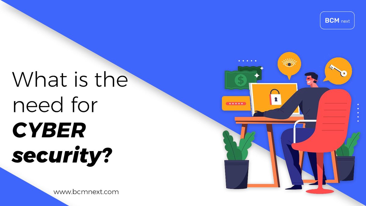 BCM_next's tweet image. As more businesses and organizations rely on technology and the internet to function, the risk of cyber threats like hacking, malware, and phishing attempts rises, making cybersecurity crucial in today&apos;s digital environment.
.
#cybersecurity #bcmnext #security #technology #tech