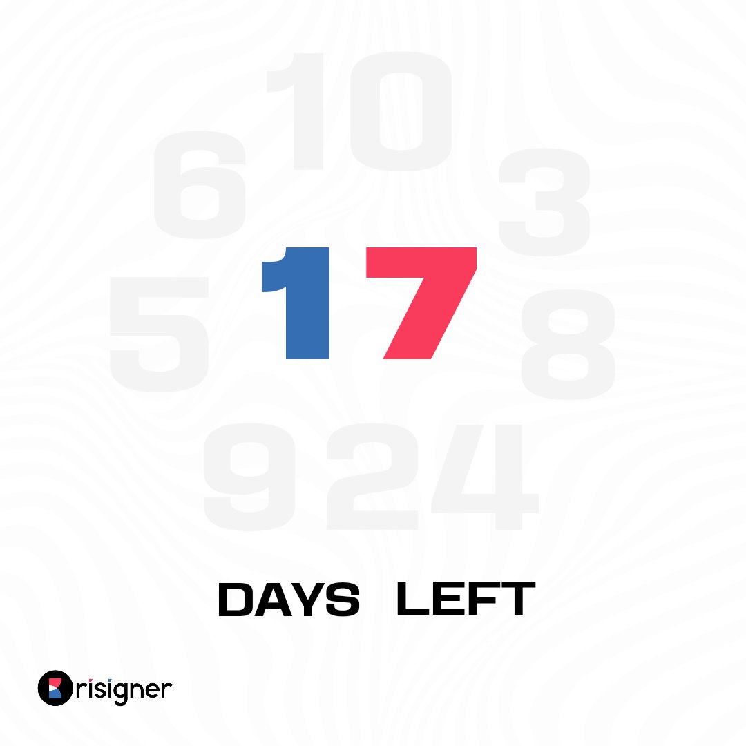 17 days to go. 🚀 Get ready to be blown away by our revolutionary fashion tech product.

#productlaunch  #risigner  #launchingsoon 
#fashiondesigners #fashion #productcommunity #FashionTech #ArtificialIntelligence #AI #startups 
#FashionAI
