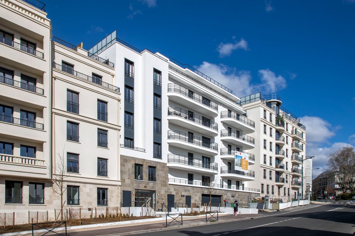 La résidence Majestic, livrée en 2022 à #FontenayauxRoses.

Archi : Agence Haour
@nexity @FaubourgI