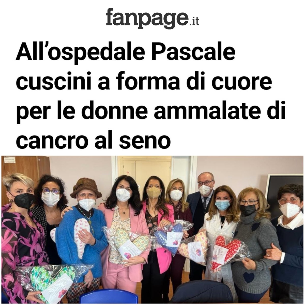 severino_nappi's tweet photo. Un bel gesto di solidarietà rivolto a donne coraggiose che lottano per la Vita, alle quali va tutto il nostro sostegno.
Grazie ai volontari e al personale sanitario per quello che fanno.
Il #NostroPosto è davvero speciale ❤️ https://t.co/dT0LJ9r7Oo