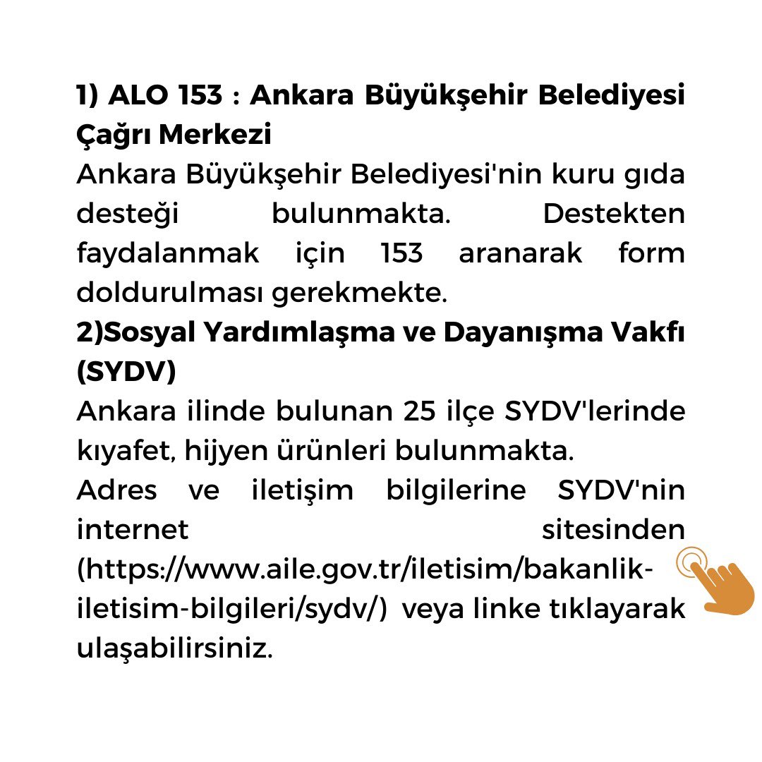 GÜNCEL: Deprem bölgelerinden Ankara’ya gelenler için destek mekanizmaları