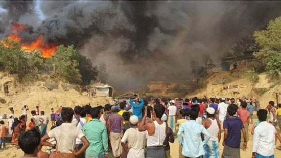 #Bangladesh - Enorme incendio nel campo #profughi #Rohingya, #CoxsBazar. 12mila restano senza rifugio.
#facciamorete #rifugiati 
diritti-umani.org/2023/03/bangla…