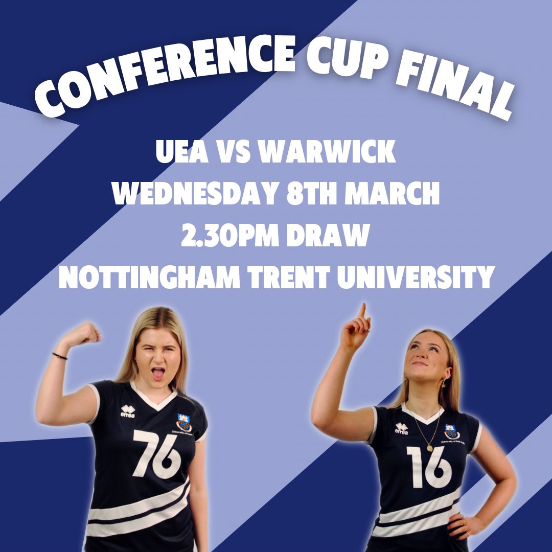 We can’t wait for our Women’s 1s to compete in the Midlands Conference Cup final tomorrow!!!! Good luck girls 🦅