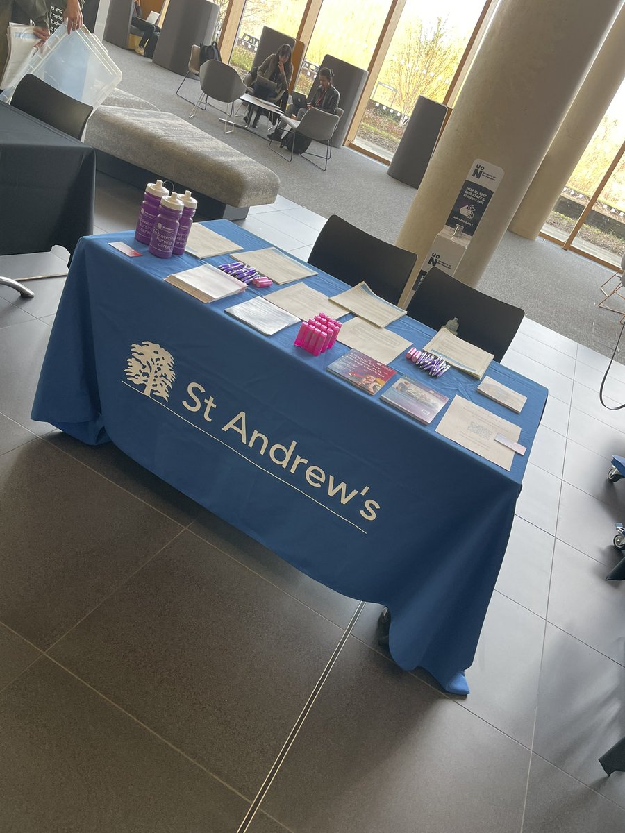 standrewsnurses's tweet photo. We are attending the Social Science Careers Fair at Northampton University - come and see us at Stand 16 :-) https://t.co/D7HrA1Pp8m