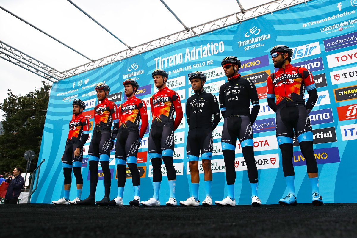 🇮🇹 #TirrenoAdriatico 

🔢 Our riders bib numbers:

31 <a href="/MikelLandaMeana/">Landa Meana</a> 
32 <a href="/NikiasArndt/">Nikias Arndt</a> 
33 <a href="/PhilBauhaus/">Phil Bauhaus</a> 
34 <a href="/SantiagoBS26/">Santiago Buitrago Sanchez</a> 
35 <a href="/CarusoDamiano/">Damiano Caruso</a> 
36 <a href="/FranMiholjevic/">Fran Miholjević</a> 
37 <a href="/AndreaPasqualon/">Andrea Pasqualon</a> 

#RideAsOne

📸 <a href="/SprintCycling/">SprintCycling</a>