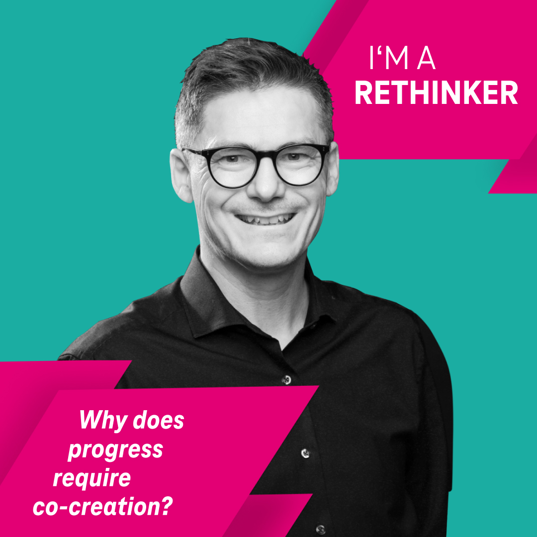 Gone are the days of lone wolves and window dressing. It's time for #CoCreation! Stephan de Haas explains how in his blog post. #RethinkTheSystem #Sustainability tiny-link.io/HlnylJ5I6NnjFI…