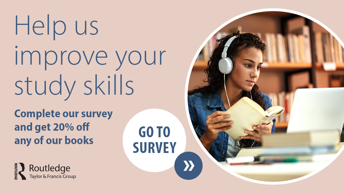 How can we help you study better? What do you need to know about student life? Complete our survey and get 20% off any of our books. bit.ly/3kLIUcR