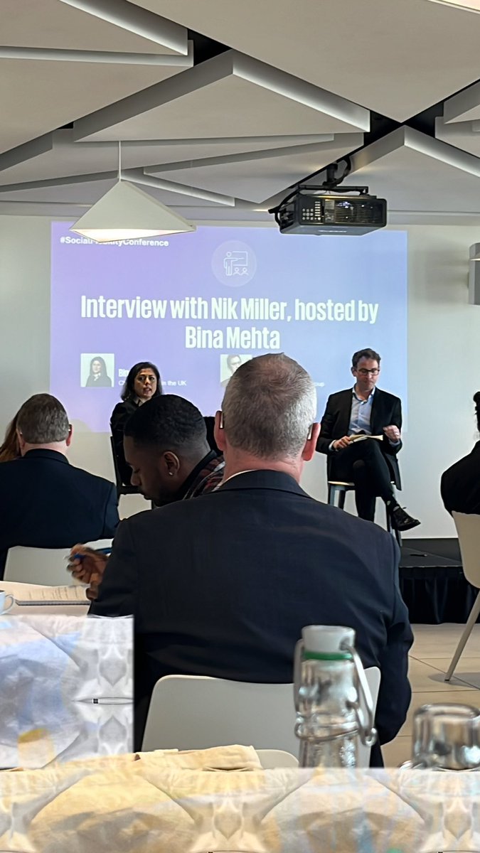 Looking forward to hearing from speakers at todays <a href="/KPMG/">KPMG</a>  #socialmobilityconference starting with Nik Miller from @bridge_group sharing research on impact of socio economic background on people’s lives, and top interventions, all of which <a href="/WeMindTheGapUK/">WeMindTheGap</a> recognise and support