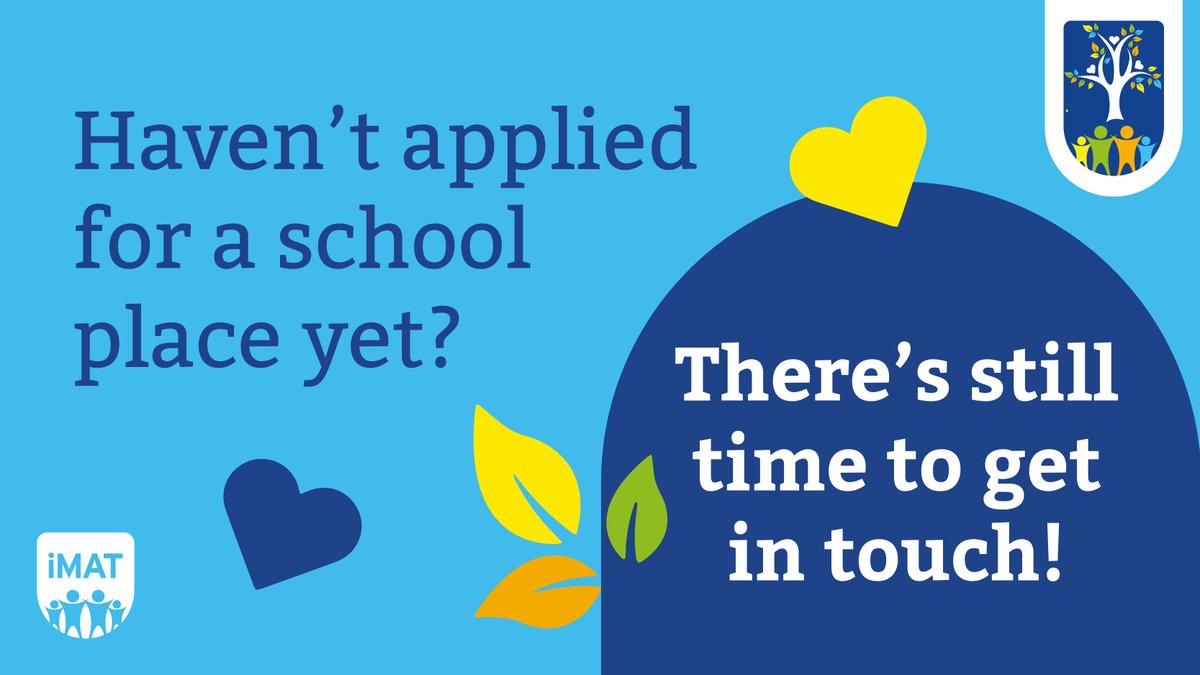 If you didn’t make our admissions deadline, we’re still happy to discuss accepting new children into our family.

Get in touch with us about joining our wonderful learning community, today!

buff.ly/3xO4HmL