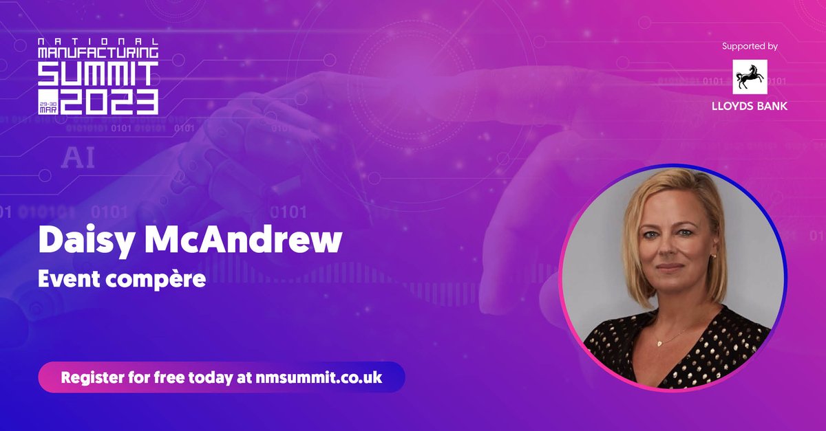 Daisy McAndrew, Journalist &amp; Broadcaster is back to host #NMS2023!

<a href="/daisymcandrew/">Daisy McAndrew</a> is a TV and radio presenter and often contributes to key political and topical debates. Back by popular demand, we are delighted to welcome Daisy as the #NMS2023 host. nmsummit.co.uk