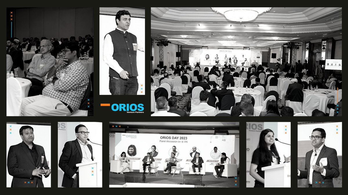 And that's a wrap for Orios Day '23! Great to see our LPs, founders, & peers under one roof. Watch this space for snippets of insightful conversations from the afternoon. Until next year!