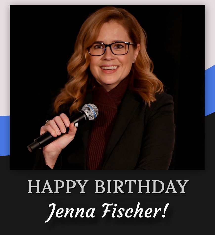 Happy Birthday, Jenna Fischer! 