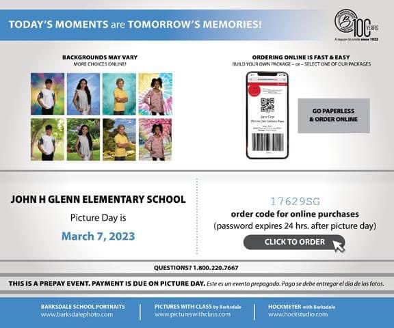 Picture day is today!