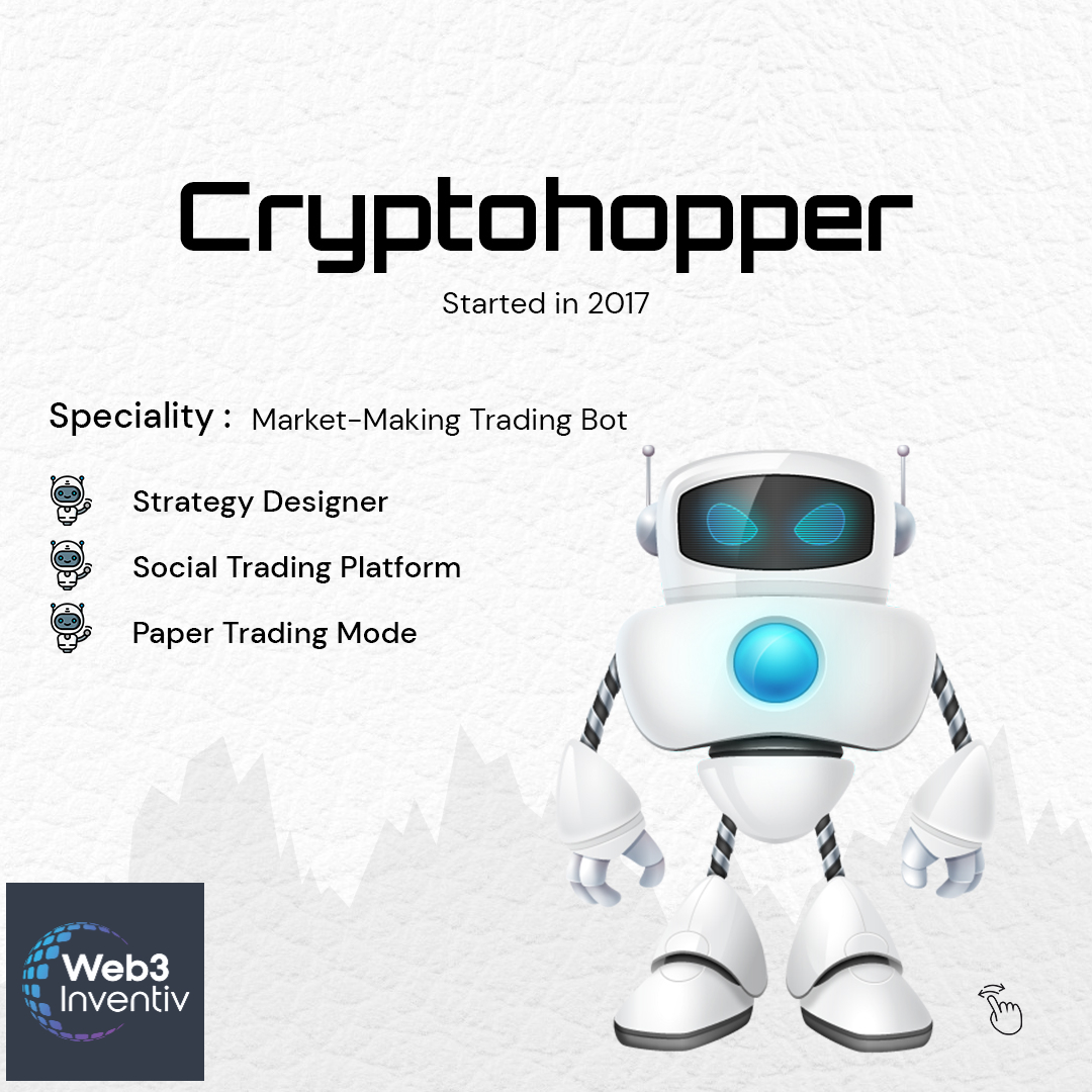 web3Inventiv's tweet image. Automate your trading strategies and scale your crypto portfolio with these 5 best crypto trading robot platforms in 2023.

#web3inventiv #blockchain #crypto #cryptocurrency #cryptotrading #cryptowallet #bots #cryptobot #cryptoarbitrage #cryptotradingbot #bitcoin #ethereum