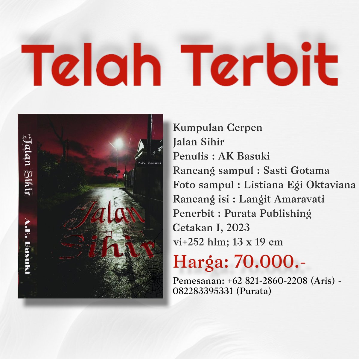 tongkring's tweet photo. Buku tunggal perdana, terbit mandiri. Semua ganjelan lepas, mulai berkarya dari awal lagi. Semoga istiqomah. Aamiin. https://t.co/6hSG1UvJmi
