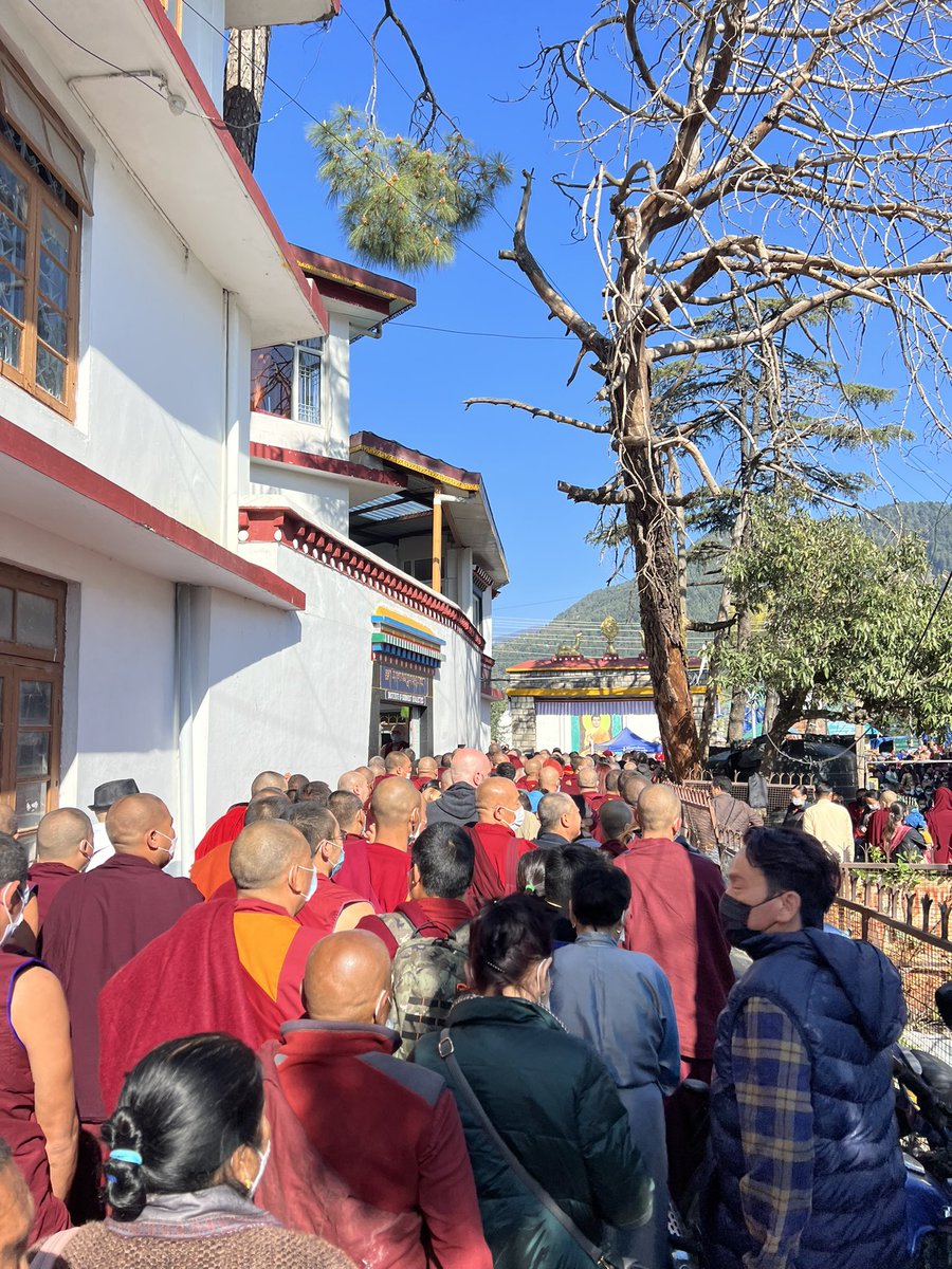 Privileged to attend the Jataka Tales Teaching this morning, by his holiness, the <a href="/DalaiLama/">Dalai Lama</a>. 

Wow, What a great life experience.

My translation FM radio buggered up towards the end, but, im pretty sure he said “Australia will win the 4th test”

<a href="/beastieboy07/">Bharat Sundaresan</a> <a href="/plalor/">Peter Lalor</a> 

#indvaus