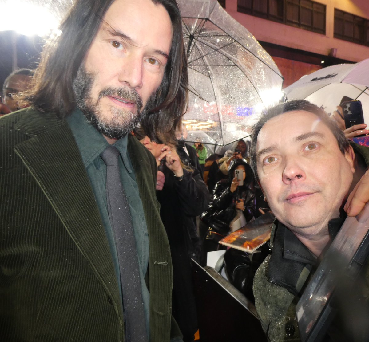 OlechFilmLover's tweet photo. John Wick 4 UK premiere.
Thank You #KeanuReeves @cineworld @JohnWickUK @JohnWickMovie https://t.co/EAgkQSYtDi
