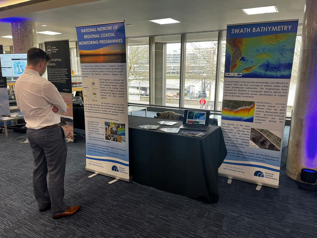We are excited to be showcasing our data at the #UKCSM today

@UKHO #coastalmonitoring #bathymetry #NNRCMP