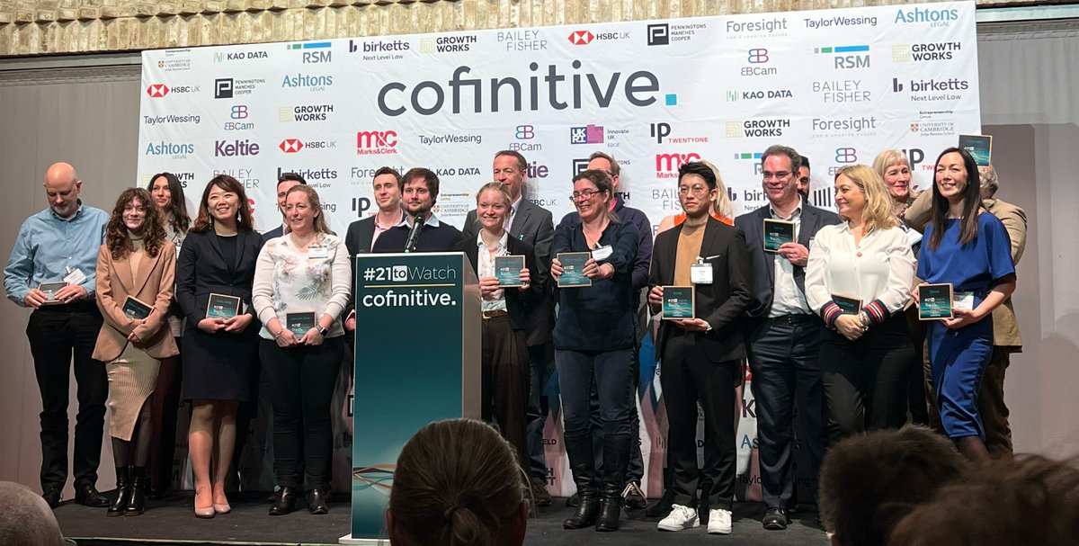 Congratulations to the winners of #21towatch 2023 and to @cofinitive for such a brilliant campaign. It was great to attend last week's awards and be part of celebrating the very best of the region