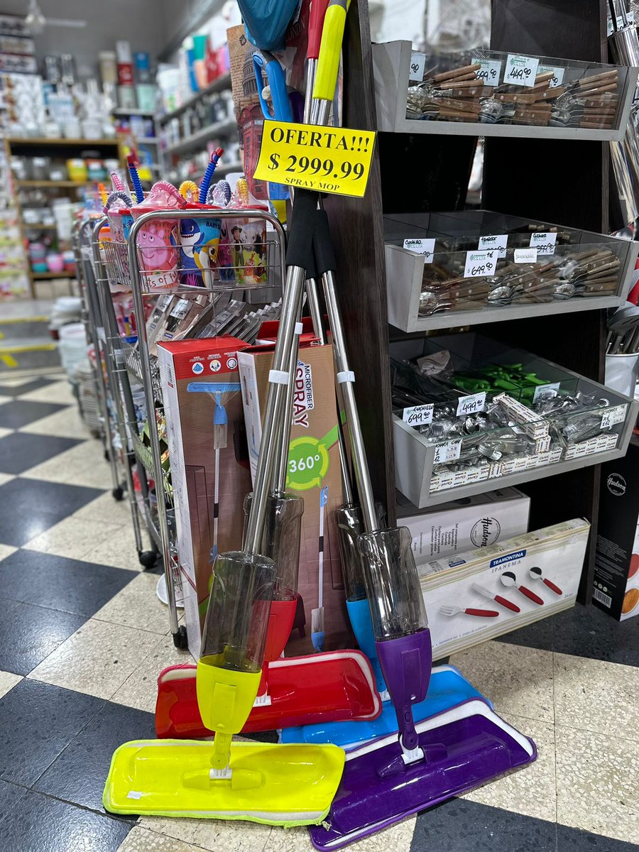 PreciosRosario2's tweet photo. #LimpiezaEnRosario 🧽
👉 #SprayMop (muy, muy práctico para limpiar)
📍 @bazarcelta (Mendoza al 3700)
💰 $2.999 (y además #BilleteraSantaFe)
#FotoTestigo 📸 https://t.co/OtEkuaOGce