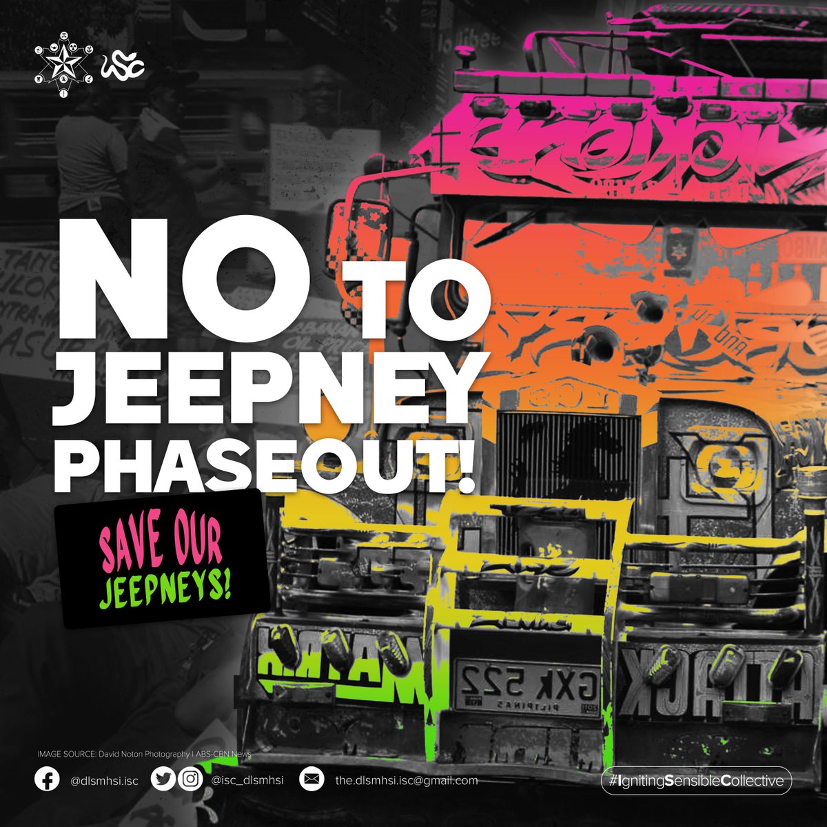 isc_dlsmhsi's tweet photo. [ISC EDRES]

𝗔𝗹𝗮𝗺𝗶𝗻. 𝗦𝗶𝘆𝗮𝘀𝗮𝘁𝗶𝗻. 𝗠𝗮𝗸𝗶𝗲𝗹𝗮𝗺.

#NoToJeepneyPhaseout
#IgnitingSensibleCollective 
#ISC2023 https://t.co/BySatuFSlz