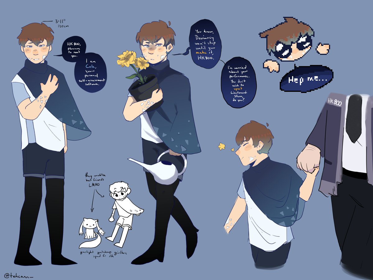 tehcann_'s tweet photo. forgor that Moments were a thing on twitter so,,,,,him. Cole. Reverse AU. He's a bit silly but in the Derogatory way, because i made him take the place of amanda /lh😭😭😭 #dbh #DBHReverseAU https://t.co/YWAigv6GVz
