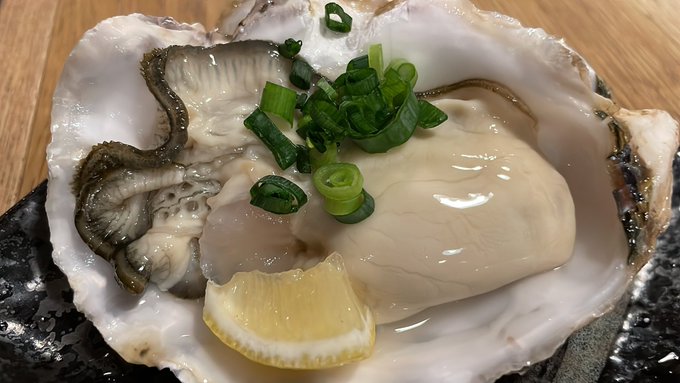 今日の牡蠣は美味い。俺には分かる(◜ᴗ◝ ) 