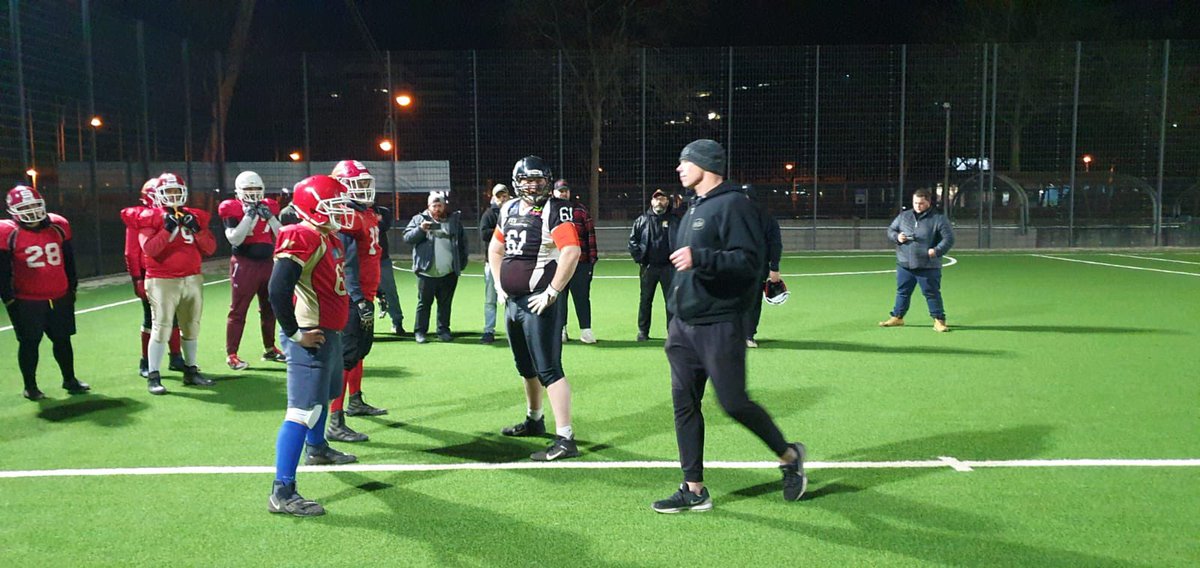 Oline Camp with <a href="/MikeWahle68/">Michael Wahle</a>