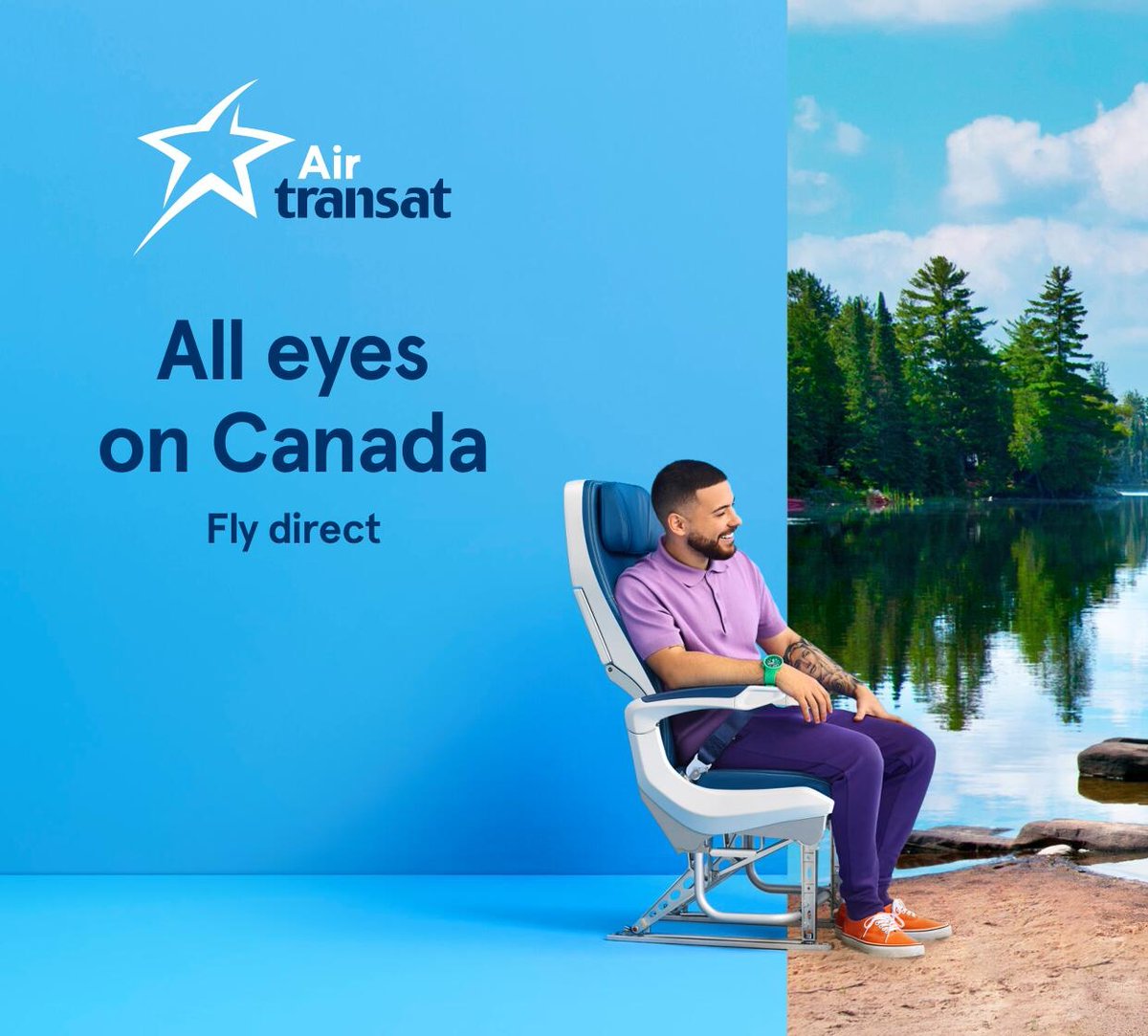 FlyTom_'s tweet photo. 🔵 #AirTransat ✈🇨🇦 CANADA Seat Sale “All eyes on #Canada” 😍 #Montreal #Quebec #Toronto #Calgary #Vancouver and more ! Check our website or ask your travel agent 🥞🐻👉 https://t.co/us5g3I7a7P https://t.co/dgI1hcGDV5