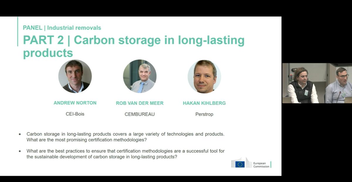 Increasing the use of timber in construction helps mitigate #climatechange. Giving credits for #wood in #construction is low risk as using  #woodproducts causes less #ghgemissions than using the non-wood product #carbonstorage #longlastingproducts #EUCarbonRemovals