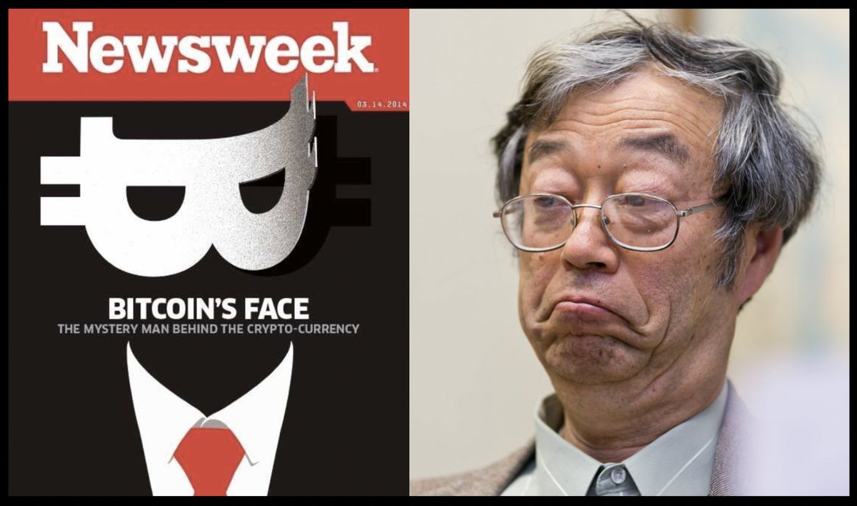 ✨ Exactly 9 years ago, the media mistakenly identifies unsuspecting  scientist as Satoshi Nakamoto. He denies it, makes them buy him lunch, and  one of the greatest #Bitcoin memes is born 💫