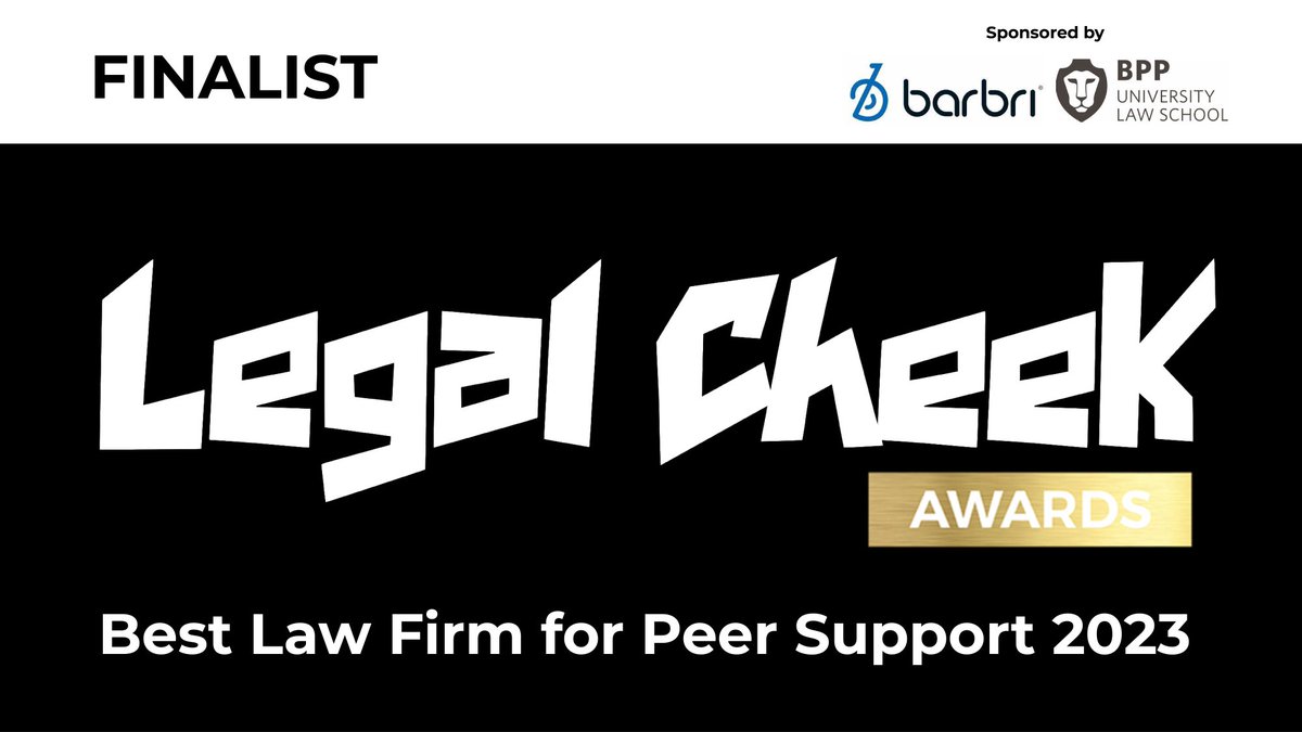 RPCLegal's tweet photo. Excited to announce that we have been shortlisted for the @legalcheek Awards 2023 in the following categories:

🏆 Best Law Firm for Training

🏆 Best Law Firm for Peer Support

🏆 Best Law Firm for Partner Approachability

🔗 https://t.co/i2mYZ04qnw. 

#LegalCheekAwards2023 https://t.co/qYofo71lhy