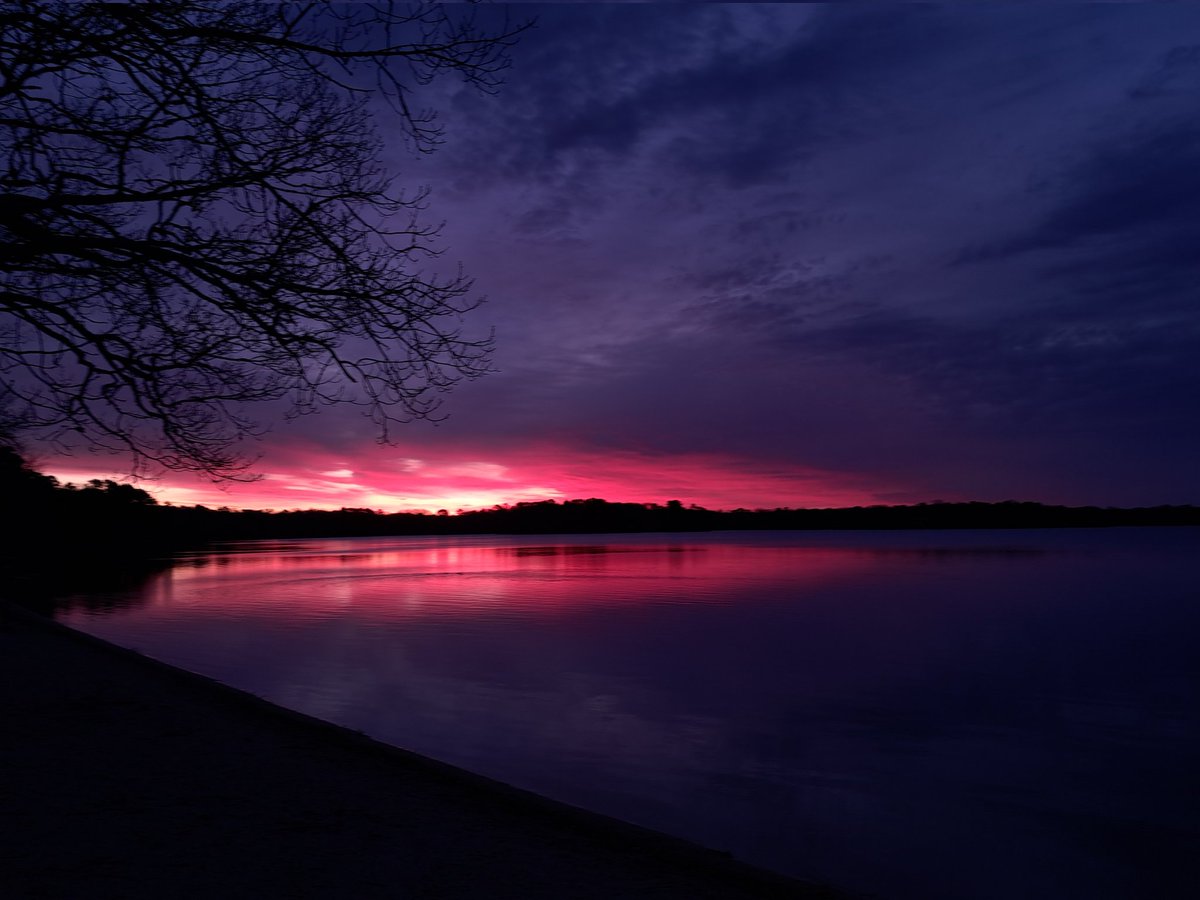This morning at wequaquet Lake, Barnstable. #CapeCod #sunrise #phonepic @ShiriSpear