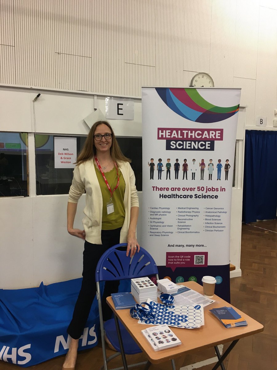 We love a career event here at #nhs sussex @Sx_WfEd and today the year10’s had us on our toes talking all things HCS and AHP ! Lots of young people didn’t know about T levels and other routes into careers..lots of interest in some of our lesser known options #350careers