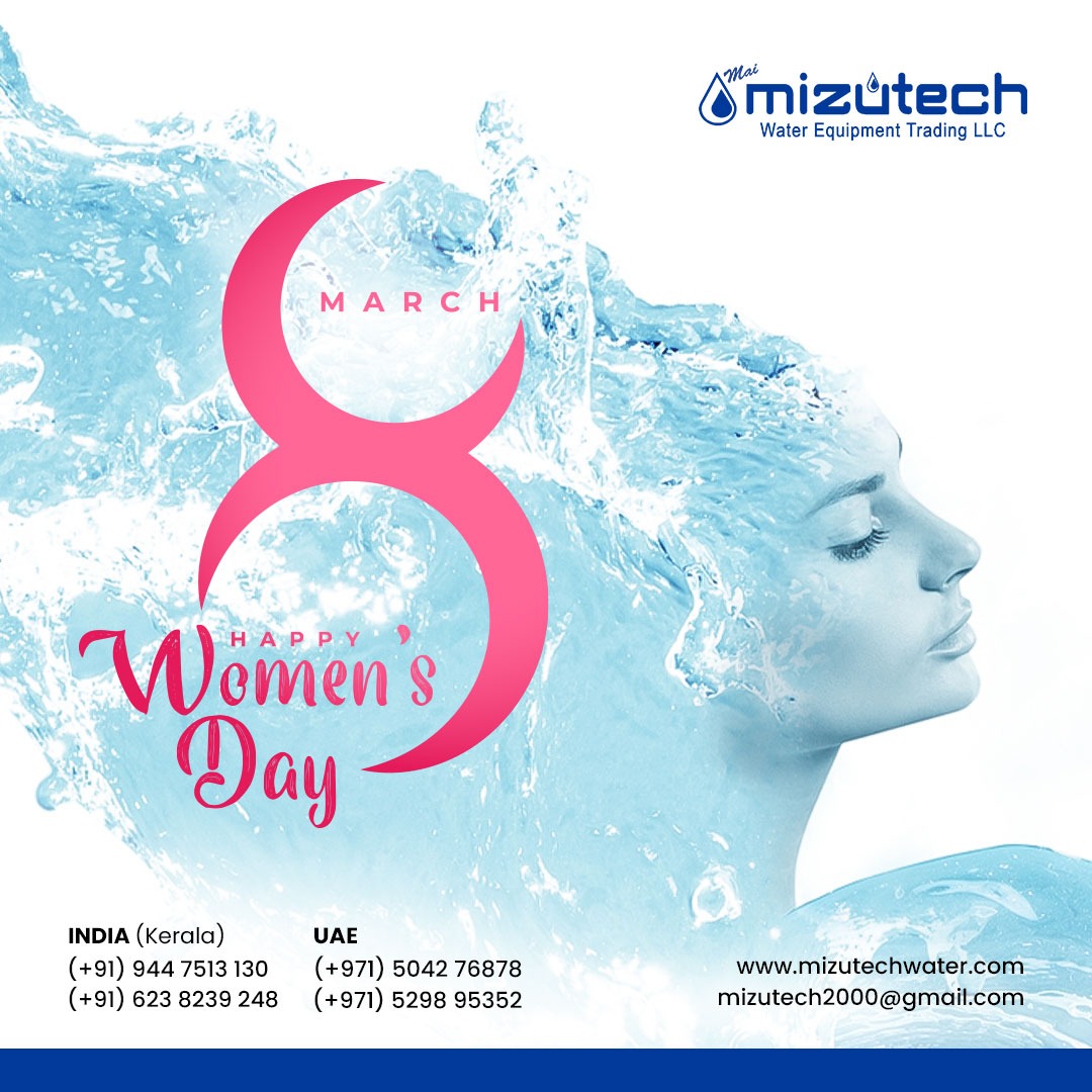mizutech1's tweet photo. Wishing all the powerful women a very Happy International Women's Day!

#womensday #women #mizutech #water #watertreatment #waterplants #drinkingwaterplants #pulpjuice #pulp #technical #technicalsupport #wastewatertreatmentplant #packageddrinkingwater #cleanwater #waterpurificat https://t.co/e1RdzIXsJj