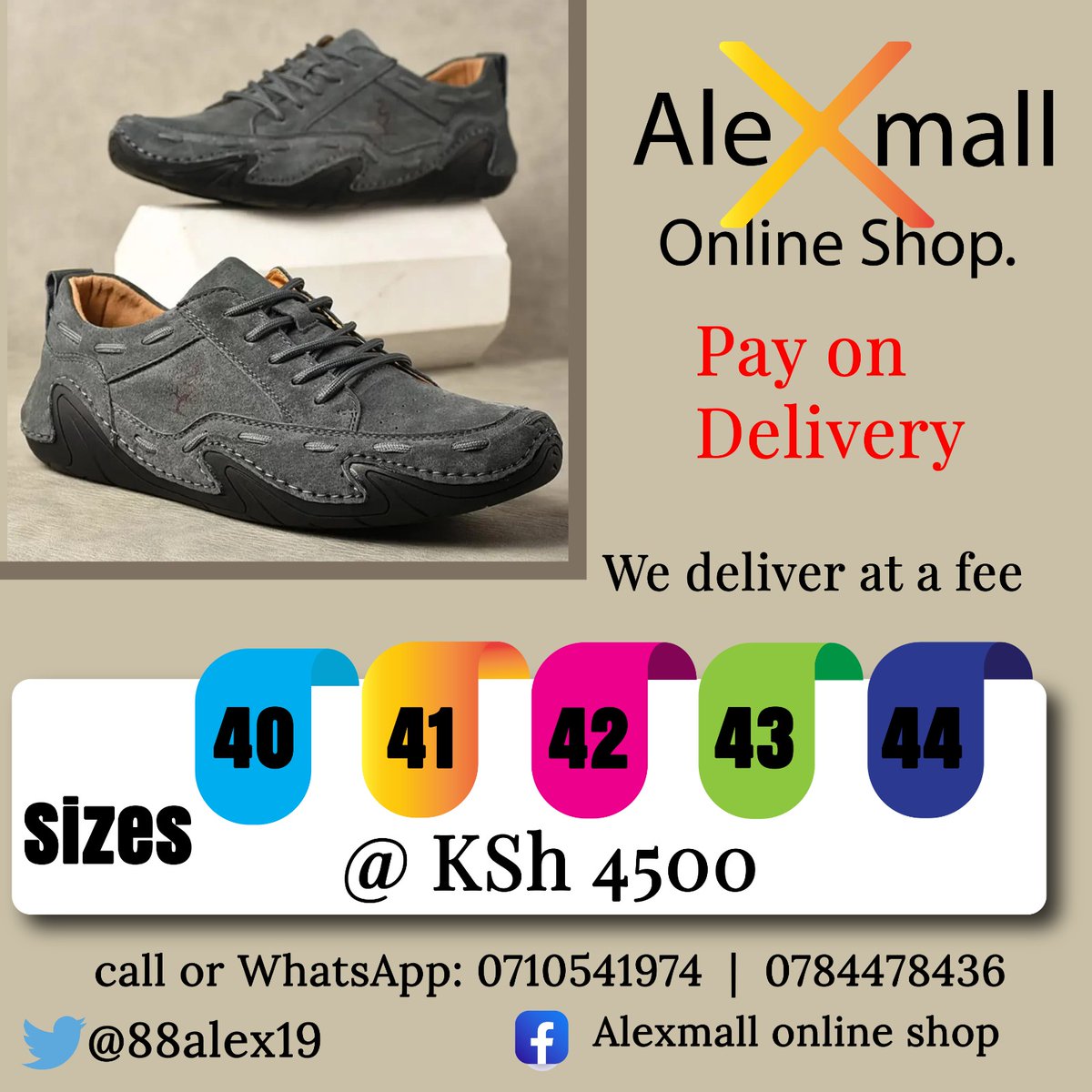 Roderick Essays (@rod_writes21) on Twitter photo Hello guys,we sell shoes of all sizes at an affordable price.The good thing is that you can Pay on Delivery and we can deliver at your doorstep.We deliver at a fee <a href="/88alex19/">Alexander Felix Musomba</a> Call 0784478436 to order.#MainaAndKingangi #LIVMUN #IWD2023 #NiSareKiManU #gakpo Hello guys,we sell shoes of all sizes at an affordable price.The good thing is that you can Pay on Delivery and we can deliver at your doorstep.We deliver at a fee <a href="/88alex19/">Alexander Felix Musomba</a> Call 0784478436 to order.#MainaAndKingangi #LIVMUN #IWD2023 #NiSareKiManU #gakpo