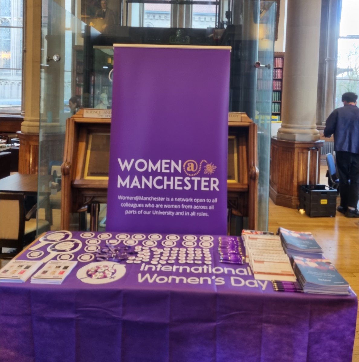 UoMWomen@Manchester (@uomwomenatmcr) on Twitter photo All set up and ready for IWD at UOM. Looking forward to meeting the Women@Mcr network in person. <a href="/uomeandd/">Equality & Diversity</a> <a href="/uomstaffnet/">UoM StaffNet</a> <a href="/AdeleMMacK/">Adele MacKinlay</a> <a href="/rachelcowen/">Rachel Cowen</a> <a href="/OyebanjiAdewumi/">Oyebanji (Banji) Adewumi MBE</a> All set up and ready for IWD at UOM. Looking forward to meeting the Women@Mcr network in person. <a href="/uomeandd/">Equality & Diversity</a> <a href="/uomstaffnet/">UoM StaffNet</a> <a href="/AdeleMMacK/">Adele MacKinlay</a> <a href="/rachelcowen/">Rachel Cowen</a> <a href="/OyebanjiAdewumi/">Oyebanji (Banji) Adewumi MBE</a>