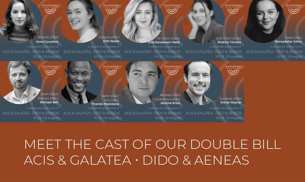 Next up #WOFAcisDido our Double Bill production of Acis &amp; Galatea • Dido &amp; Aeneas. 

Immerse yourself in wonderful music and drama as the sun sets on the <a href="/waterperry/">waterperry</a> Amphitheatre with sublime performances by our superb cast.

Full details on our site: tinyurl.com/y5jjsebx