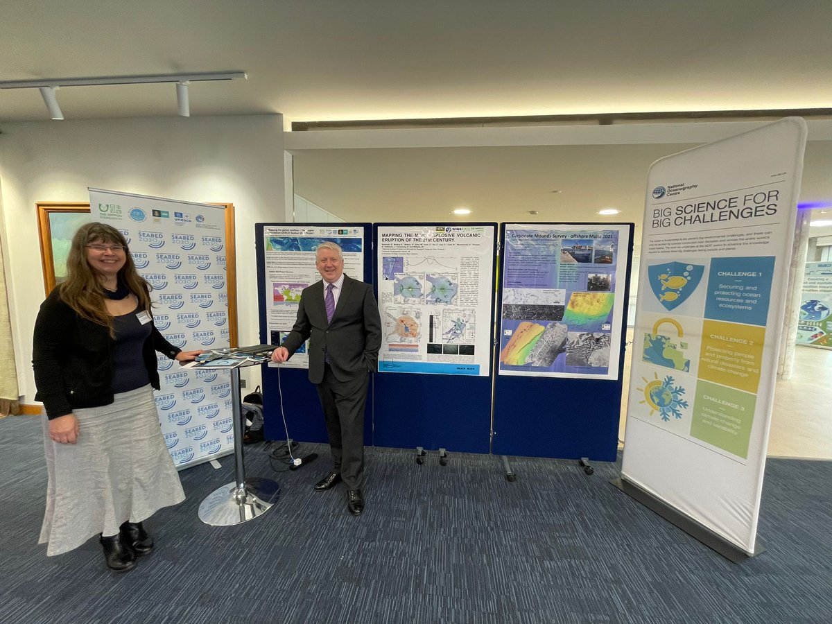 bodc's tweet photo. We are attending the UK Centre for Seabed Mapping (#UKCSM) member showcase at @IMOHQ today.  Looking forward to discussing #bathymetrydata with members and how we're involved!

@NOCnews @seabed2030 @ADMIRALTYOnline @UKHO 

#seabedmapping #gebco #marinedata #marinedatasharing https://t.co/dYsbAmbfwm
